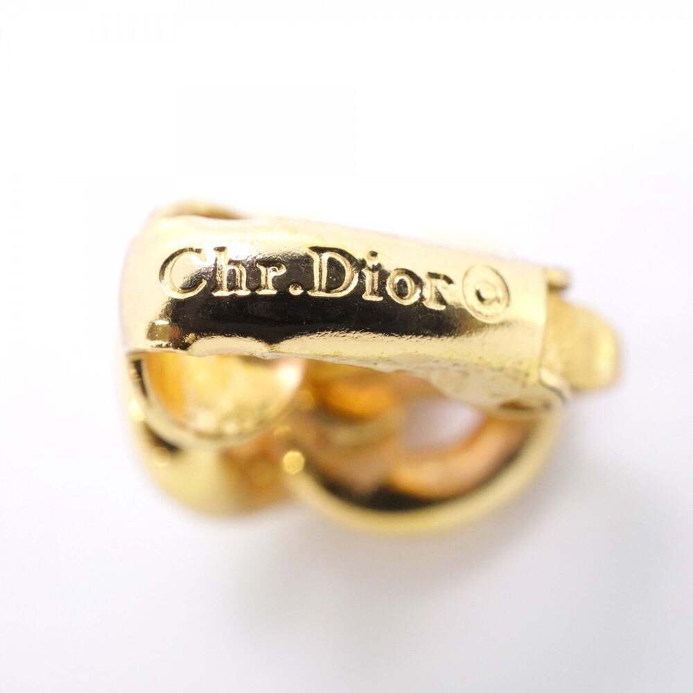 Christian Dior Earrings, Gold Plated, Women's - Picture 4 of 5